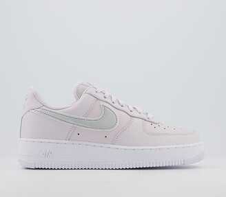 Nike Force 1 07 Trainers Venice Metalic Silver White