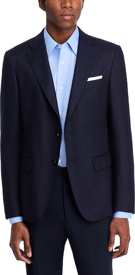 Boss Hutson Textured Solid Slim Fit Sport Coat