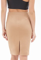 Thumbnail for your product : Forever 21 woven pencil skirt