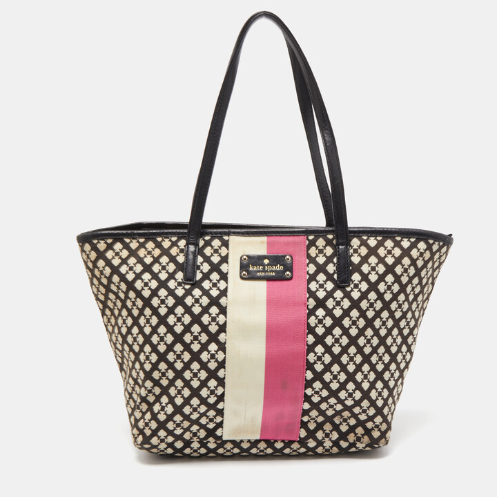 Kate Spade Check-Pattern Tote-Bag - ShopStyle