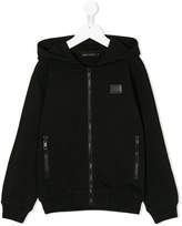 Thumbnail for your product : Antony Morato zip-up logo hoodie