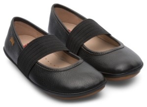 girls black ballerina shoes
