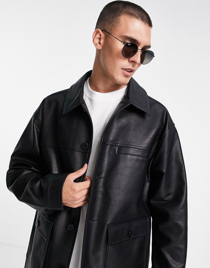 Topman Black Men's Outerwear with Cash Back | Shop the world's largest  collection of fashion | ShopStyle