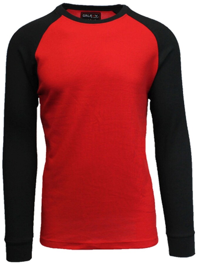 Mens Black Shirt With Red Trim | Shop 