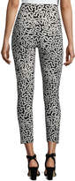 Thumbnail for your product : Norma Kamali Squiggle-Print Sport Leggings