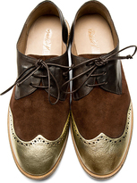 Thumbnail for your product : Marsèll Brown Leather Shortwing Brogues