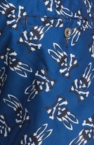 Thumbnail for your product : Psycho Bunny Shadow Print Swim Trunks