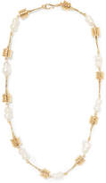 Thumbnail for your product : ATTICO Alican Icoz Torsado Gold-plated Pearl Necklace
