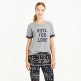 Thumbnail for your product : J.Crew Vintage cotton vote for love tee