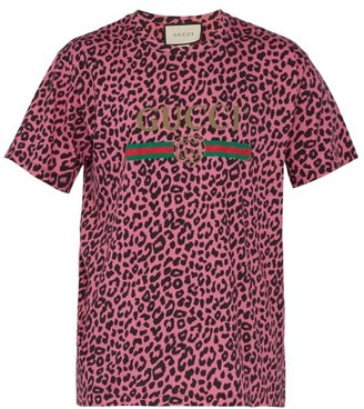leopard gucci t shirt mens