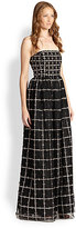 Thumbnail for your product : Alice + Olivia Milly Embellished Strapless Gown