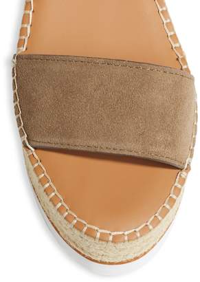 See by Chloe Open-Toe Leather Espadrilles