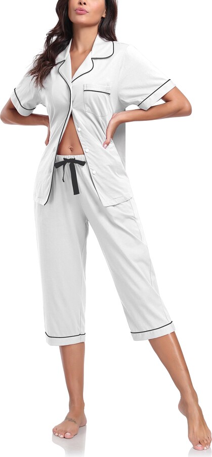 Pyjama Set Debenhams Cropped Pyjamas Cotton Cropped Pyjamas Women