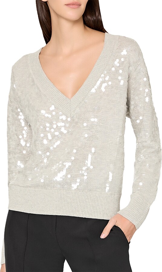 Milly Ilaria Sequin Sweater