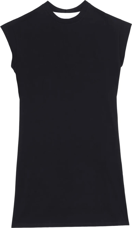 MM6 MAISON MARGIELA Layered Cotton Midi Dress
