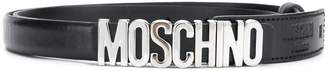Moschino logo belt