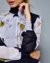 Thumbnail for your product : Ted Baker Graycie Gardenia High Neck Blouse