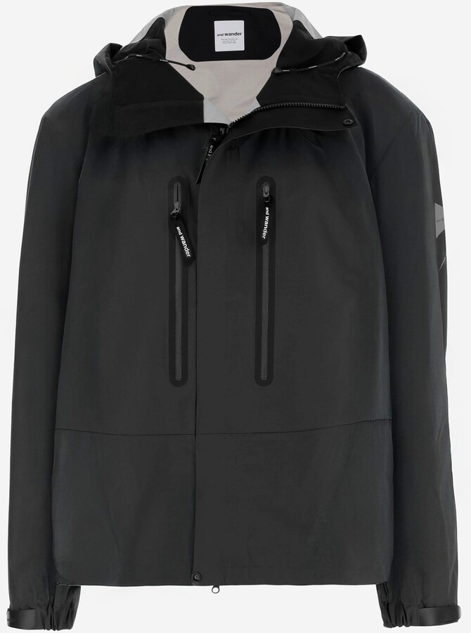 and wander Nylon Jacket With Hood
