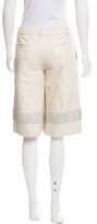 Thumbnail for your product : Tibi Leather Knee-Length Shorts w/ Tags