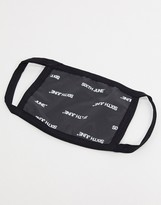 Thumbnail for your product : Sixth June all over logo reflective face covering
