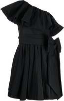 Thumbnail for your product : Valentino Asymmetric Ruffled Dress