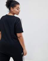 Thumbnail for your product : Puma Exclusive To Asos Plus T-Shirt With Taped Side Stripe In Black