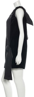 Marc Jacobs Velvet One-Shoulder Dress w/ Tags