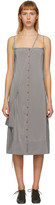 Thumbnail for your product : Lemaire Grey Silk Caraco Dress