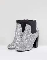 Thumbnail for your product : Call it SPRING Glitter Heeled Ankle Boots