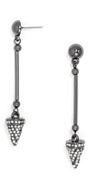 Thumbnail for your product : BaubleBar Hematite Cone Drops