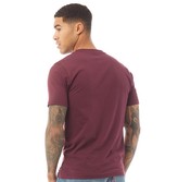 Thumbnail for your product : New Balance Mens Stacked Logo Graphic T-Shirt Burgundy