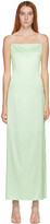 Thumbnail for your product : Helmut Lang SSENSE Exclusive Green Silk Slip Dress