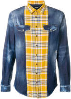 Thumbnail for your product : DSQUARED2 checked denim shirt