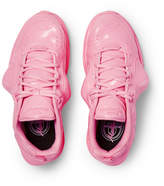 Thumbnail for your product : Nike + Martine Rose Air Monarch Iv Faux Patent-leather And Pu Sneakers - Pink