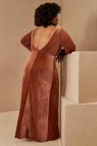Thumbnail for your product : Jenny Yoo Ryland Velvet Maxi Dress