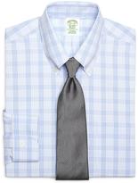 Thumbnail for your product : Brooks Brothers Non-Iron Extra-Slim Fit Glen Plaid Overcheck Dress Shirt