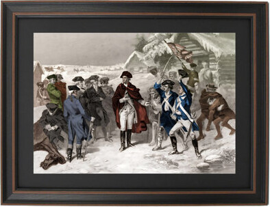 Canora Grey Washington And The Committee Of Congress At Valley Forge 1777 By W. H. Powell
