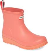 hunter pink rain boots