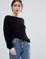 Thumbnail for your product : ASOS Petite DESIGN Petite jumper with twist back