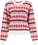 Fair Isle Jacquard Knit Sweater 