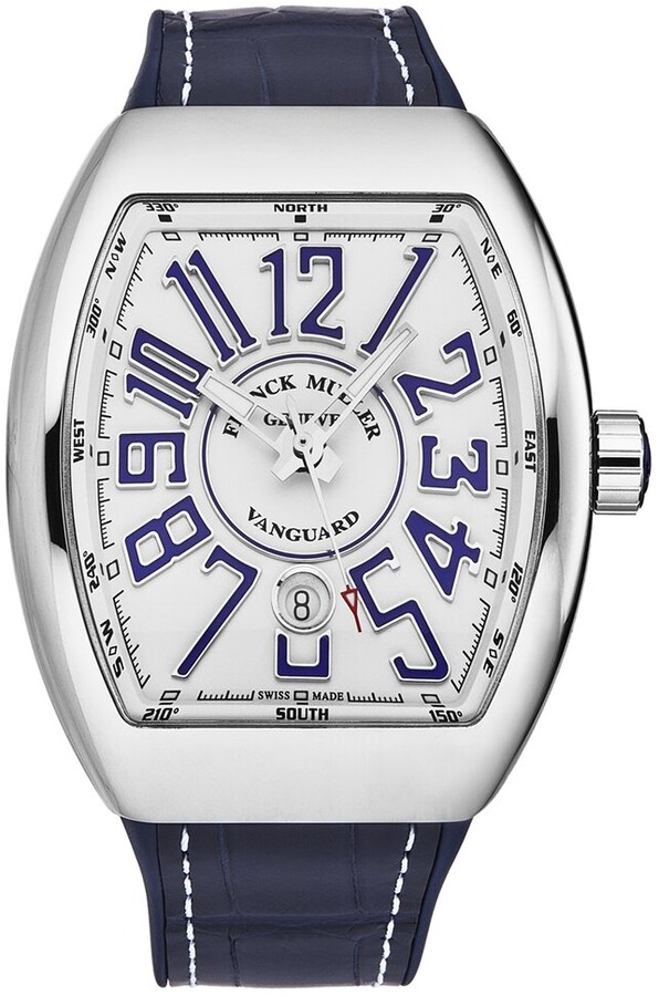 Franck Muller Rubber Vanguard Yachting Watch Circa 2010s for Men Mens Accessories Watches 