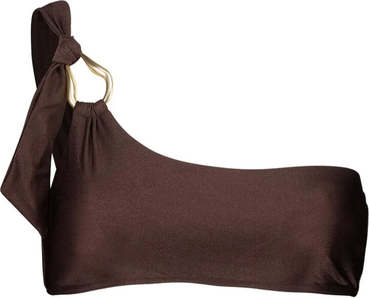 Zimmermann Ascension one-shoulder bikini top