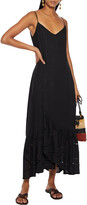 Thumbnail for your product : Vix Paula Hermanny Elma Broderie Anglaise Voile Midi Dress