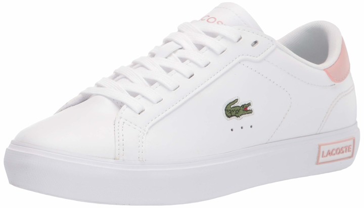 lacoste womens shoes pink