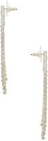 Thumbnail for your product : Rebecca Minkoff Baguette Stone Fringe Earrings