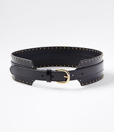 Thumbnail for your product : LOFT Studded Leather Waist Belt