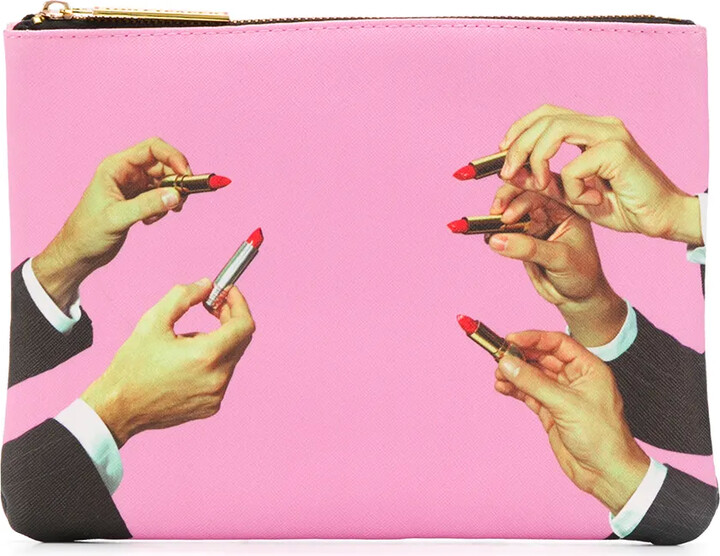Seletti x Toiletpaper Lipsticks make up bag