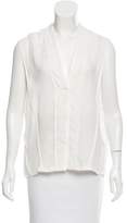 Thumbnail for your product : Narciso Rodriguez Sleeveless Button-Up Top