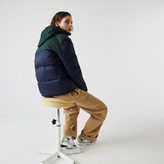 Thumbnail for your product : Lacoste Women's Stand-Up Collar Concealed Hood Colourblock Short Jacket