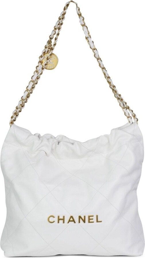 Chanel Brown Quilted Leather Chain Around Hobo Bag - Yoogi's Closet